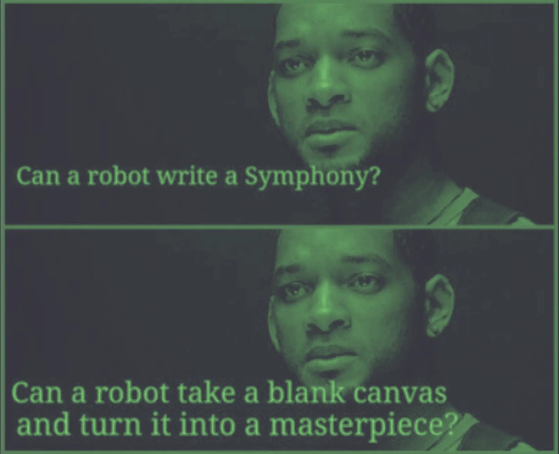 Can a robot write a symphony?